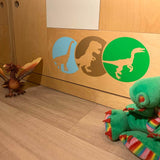 Dino GEO - 3 coole geometrische Dino Motive - Plotter und Laser-Datei als SVG und DXF - Sewando