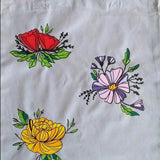 Plotter-SPARSET - FLOWER POWER Doodle und die 3 Glas-Blumen und Bonus Vasen SVG und DXF - Sewando