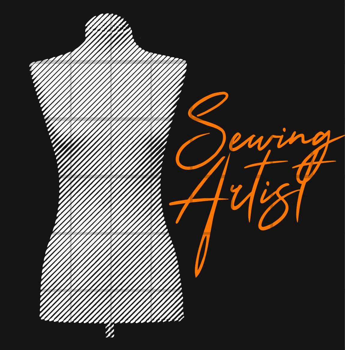 SEWING ARTIST 1 (2) Farbe / Folie Illusions Plotterdatei, Laserdatei - Sewando