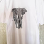 LINEART ELEFANT 1 Farbe / Folie Illusions Plotter und Laser-Datei als SVG und DXF - Sewando