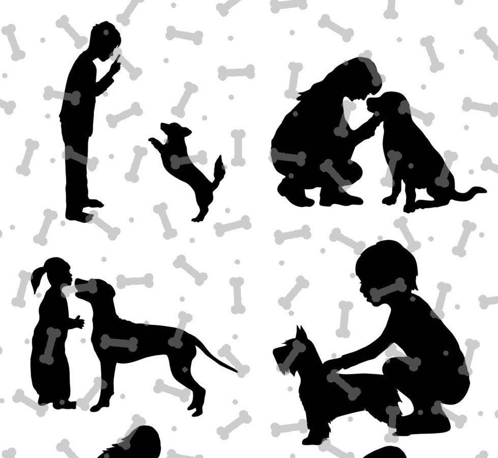 Plotterdatei Doglove - Hundeliebe - Kinder Edition SVG DXF PLOTT - Sewando