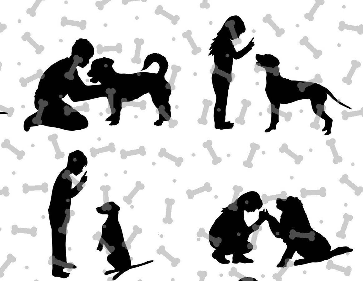 Plotterdatei Doglove - Hundeliebe - Kinder Edition SVG DXF PLOTT - Sewando