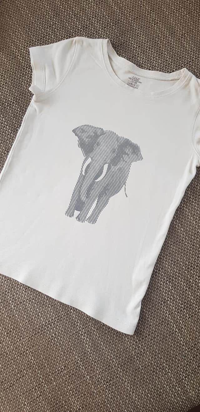 LINEART ELEFANT 1 Farbe / Folie Illusions Plotter und Laser-Datei als SVG und DXF - Sewando