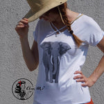 LINEART ELEFANT 1 Farbe / Folie Illusions Plotter und Laser-Datei als SVG und DXF - Sewando