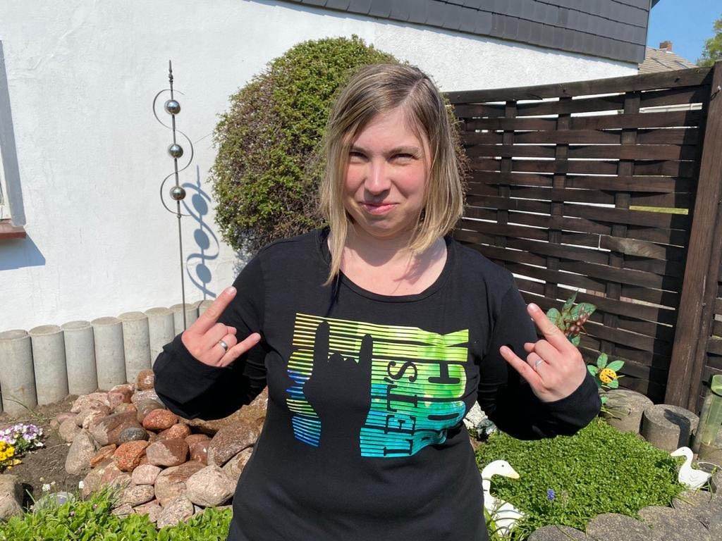 Plotterdatei LETS ROCK - Design mein Design vs Oma Plott SVG und DXF - Sewando