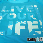 LIVE YOUR LIFE - Trash Slogan - dein Style dein Leben, Plotterdatei, Laserdatei - Sewando