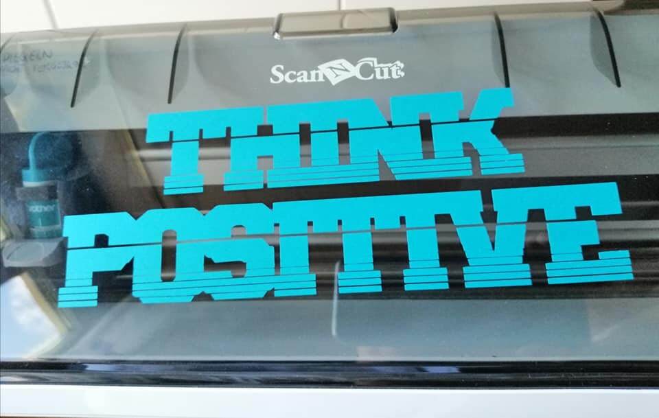 Horizont Effekt Plott ABC inkl echter Schriftart, Plotterdatei als SVG und DXF, Schriftart als TTF - Sewando