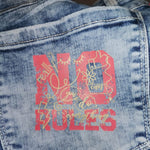 NO RULES - das freche - dein Style dein Leben- Motiv, Plotter und Laser-Datei als SVG und DXF - Sewando