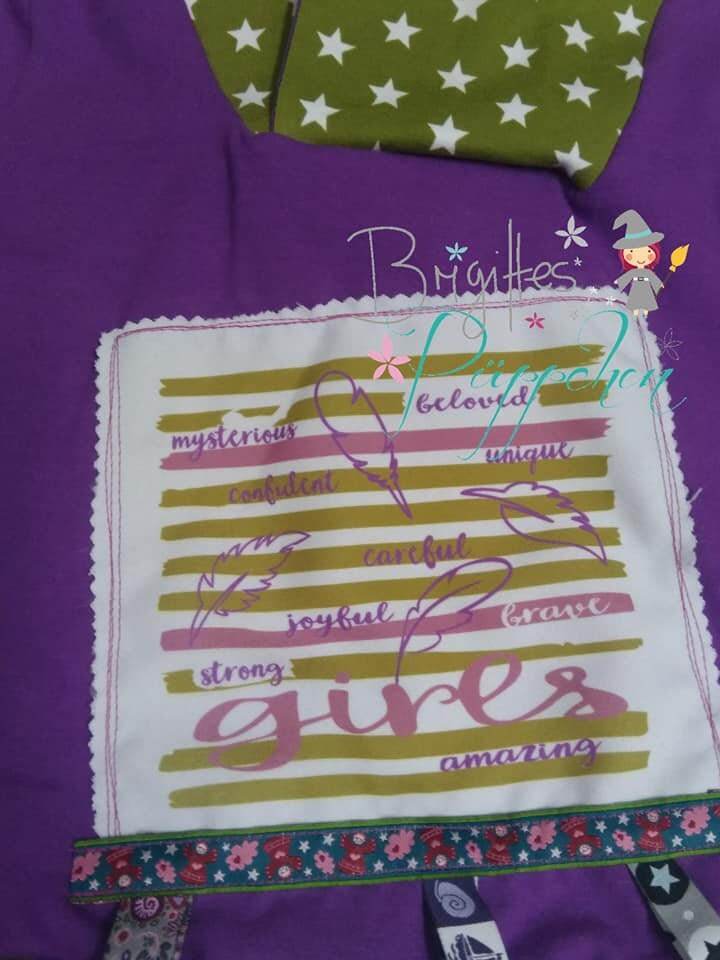 Plotterdatei GIRLS WORLD - dein Style dein Leben SVG und DXF - Sewando