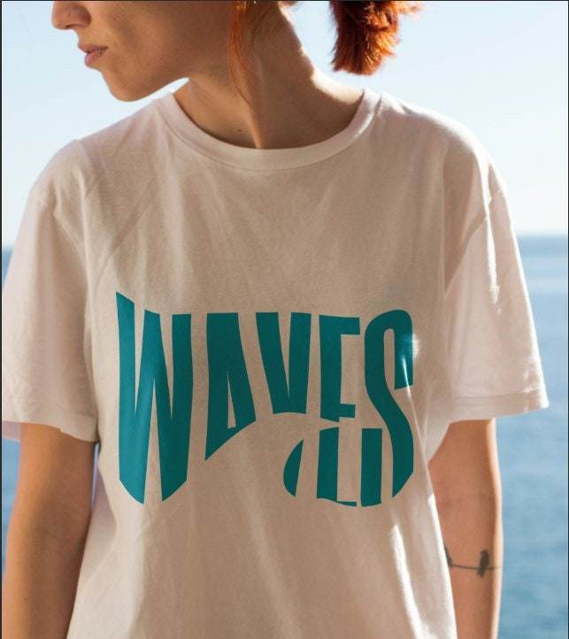 WAVES - das Doppelmotiv - nutz die Welle, Plotterdatei als SVG und DXF - Sewando