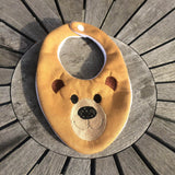 Kinder-Halstuch Stickdatei ITH 16x26 Tuch Herbst Schal Katze Bär Baby - Sewando