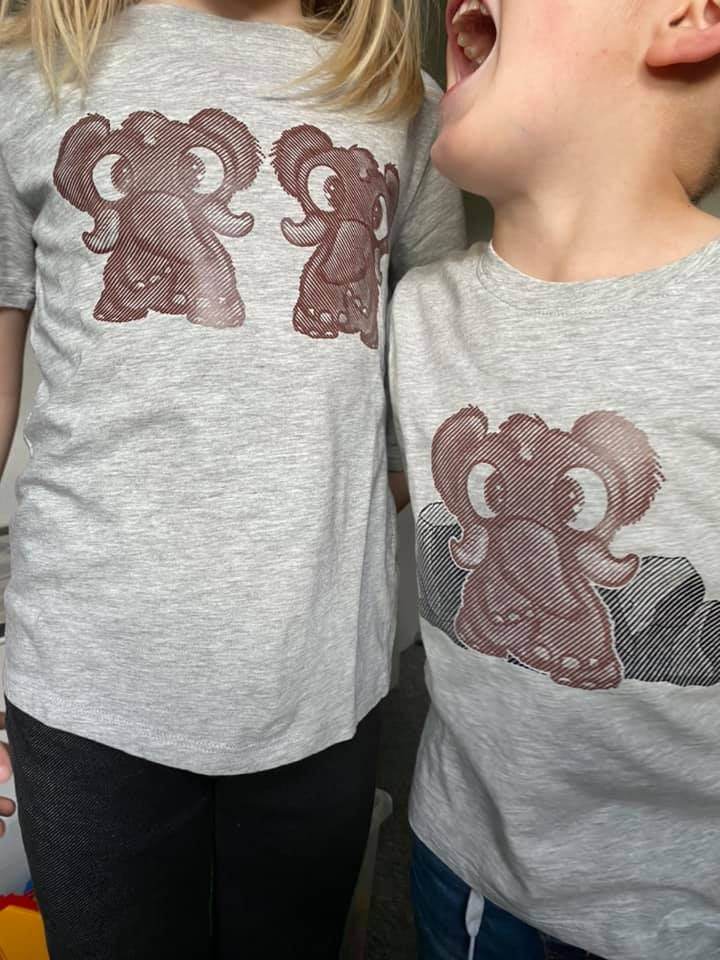 DATIMA - das Daddy-Tintenrebell-Mammut - Design mein Design, Plotter und Laser-Datei als SVG und DXF - Sewando