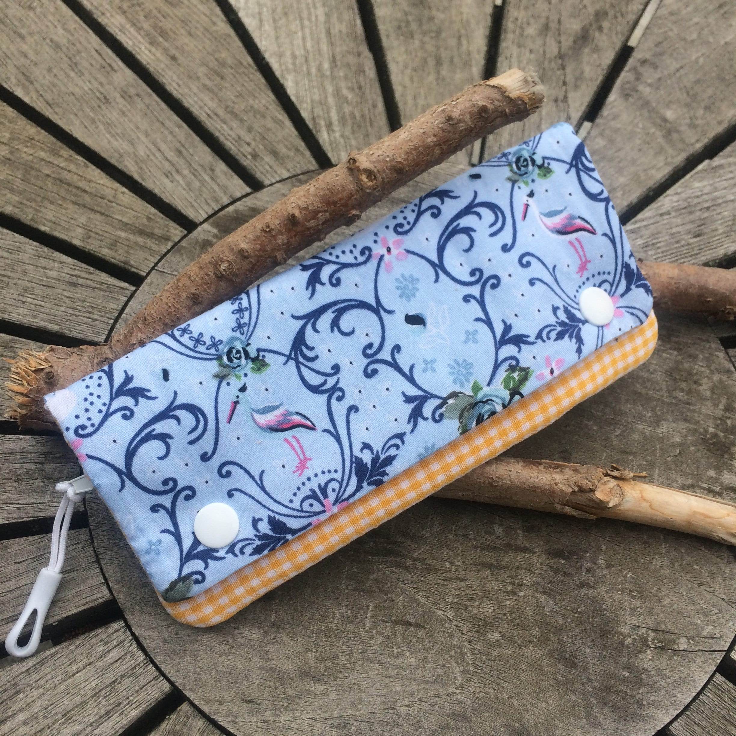 Geldbörse Nr. 2 Stickdatei ITH 16x26 Portmonaie Geldbeutel Etui Täschchen - Sewando