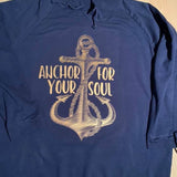 ANKER deiner Seele Anchor for your Soul LineArt, Plotter und Laser-Datei als SVG und DXF - Sewando