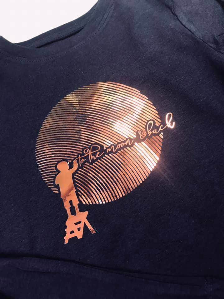MOND LineART - bis zum Mond und zurück - KinderVersion, Plotter und Laser-Datei als SVG und DXF - Sewando