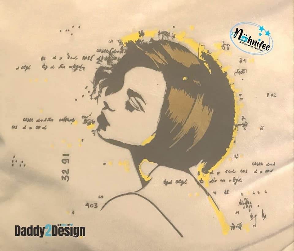 ZahlenTraum - Woman Numbers, Plotter und Laser-Datei als SVG und DXF - Sewando