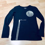 MOND LineART - bis zum Mond und zurück - KinderVersion, Plotter und Laser-Datei als SVG und DXF - Sewando