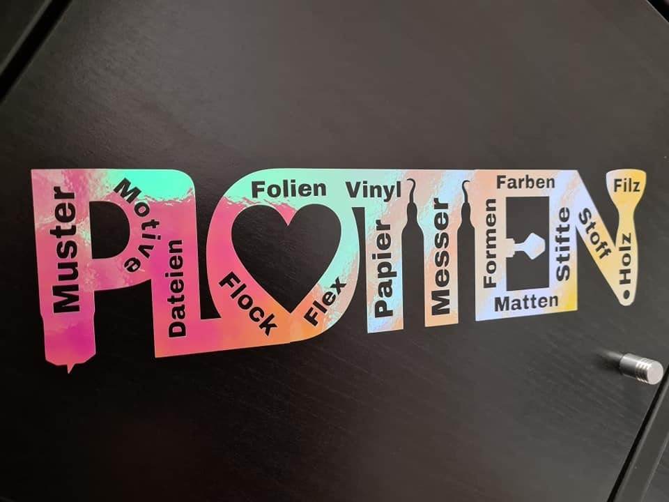 Plotterdatei Shadow PLOTTEN / PLOTTER Kombidatei als svg und dxf und auch als Papierversion - Sewando