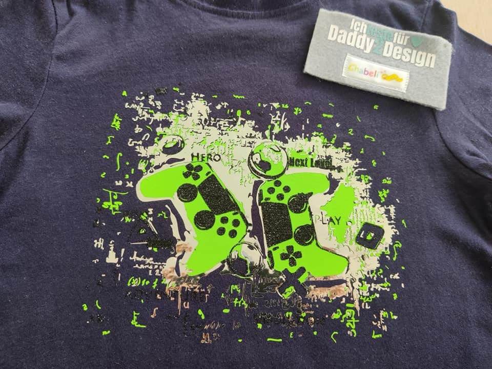 GAMER TRAUM - die Traum Trash Datei für coole Gamer, PLOTTERDATEI als SVG und DXF - Sewando