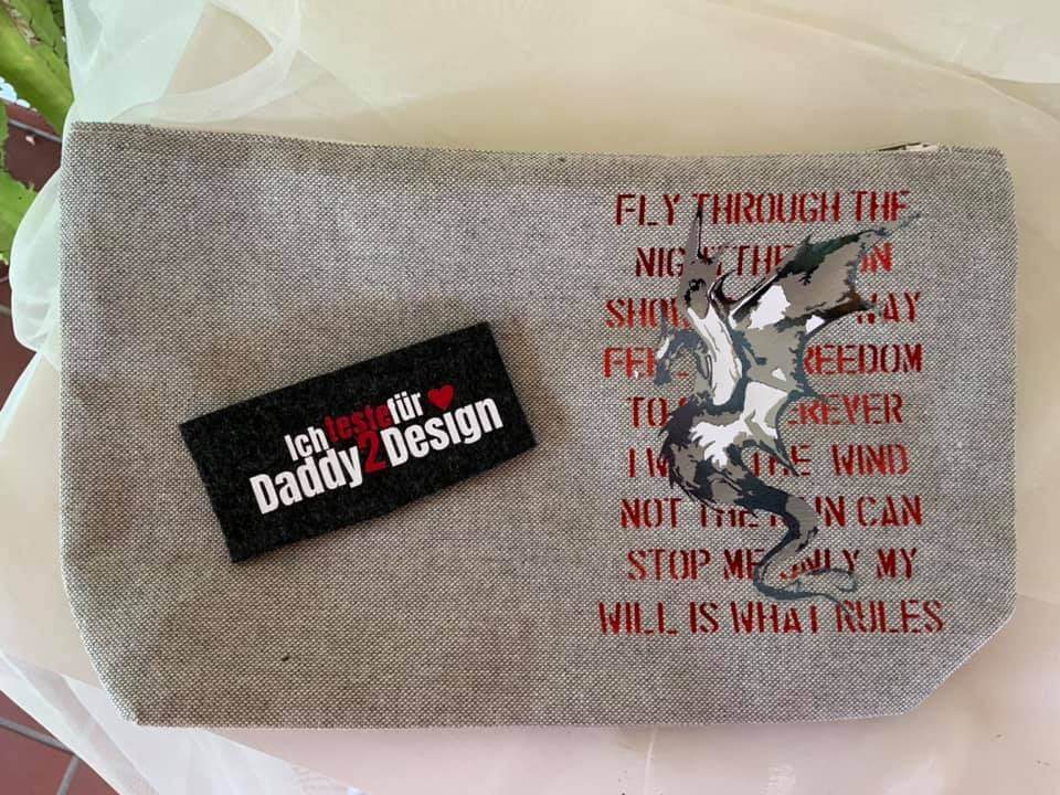 Dragon Poem - Drachen Gedicht - cooles Dein Style Motiv nicht nur für coole Teens, Plotter und Laser-Datei als SVG und DXF - Sewando