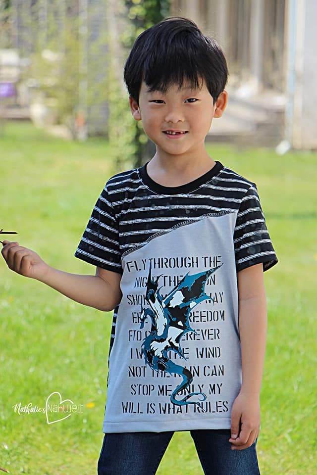 Dragon Poem - Drachen Gedicht - cooles Dein Style Motiv nicht nur für coole Teens, Plotter und Laser-Datei als SVG und DXF - Sewando