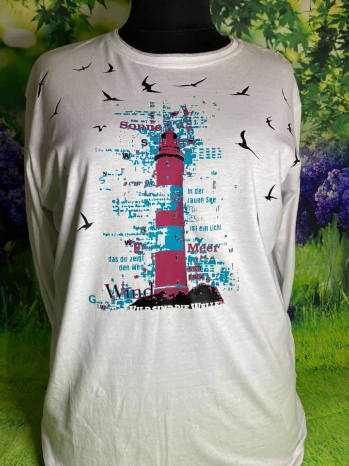 LeuchtTurmTraum - MIT MÖWEN - 3 Variationen, PLOTTERDATEI als SVG und DXF - Sewando