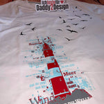 LeuchtTurmTraum - MIT MÖWEN - 3 Variationen, PLOTTERDATEI als SVG und DXF - Sewando