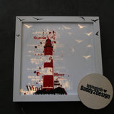 LeuchtTurmTraum - MIT MÖWEN - 3 Variationen, PLOTTERDATEI als SVG und DXF - Sewando