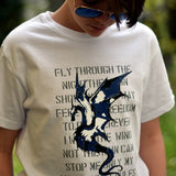 Dragon Poem - Drachen Gedicht - cooles Dein Style Motiv nicht nur für coole Teens, Plotter und Laser-Datei als SVG und DXF - Sewando