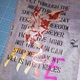Dragon Poem - Drachen Gedicht - cooles Dein Style Motiv nicht nur für coole Teens, Plotter und Laser-Datei als SVG und DXF - Sewando