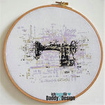 NähTraum - TraumMaschine- cooles Supertrash 3 Farben Motiv, Plotterdatei - Sewando