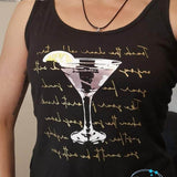 Plotterdatei Cocktail Poem- cooles Dein Style Motiv, mit oder ohne Text SVG DXF PLOTT - Sewando