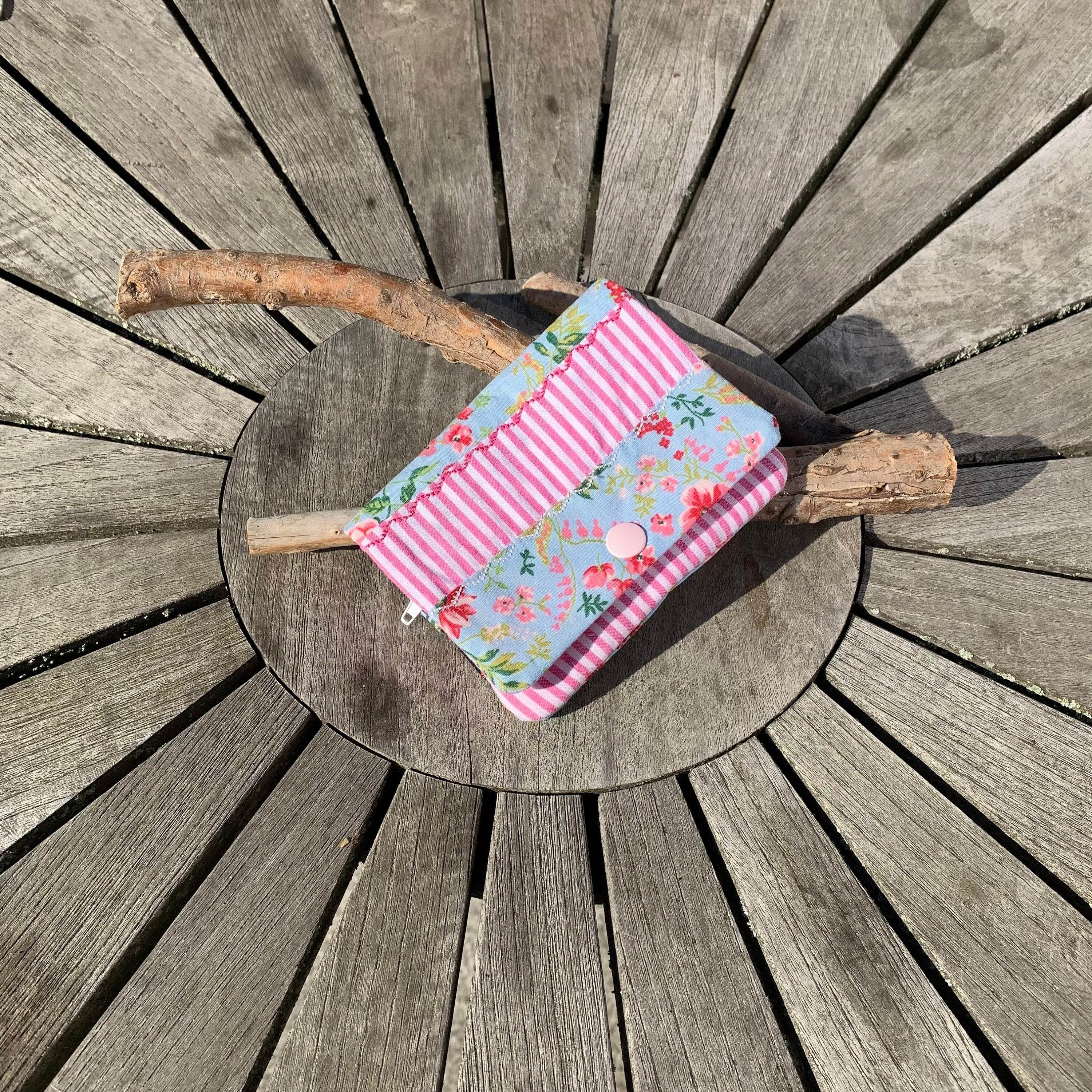 Geldbörse Stickdatei ITH 13x18 Portmonaie Geldbeutel Etui Patchwork Täschchen - Sewando