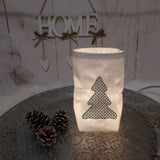 Stickdatei Lichtbeutel Weihnachten ITH 13 cm x 18 cm, sieben Dateien, Lichterbeutel, Windlicht, Teelicht - Sewando