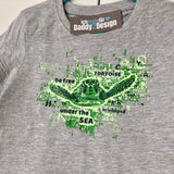 TraumSchildkröte - SchildkrötenTraum - Plotterdatei, Laserdatei, Supertrash 3 Farben Motiv - Sewando