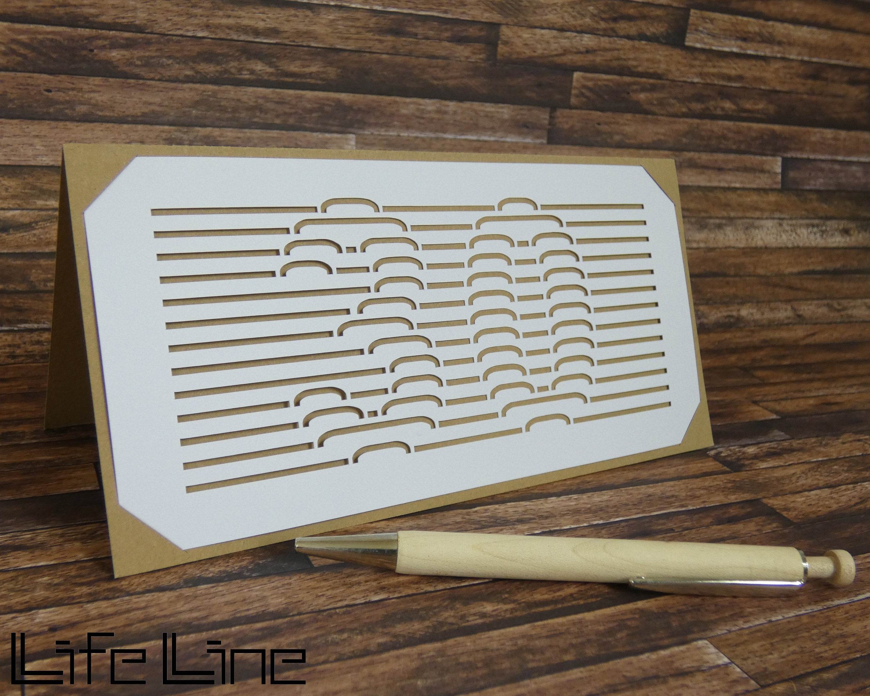 Schriftart TRENDLINE für Plotter svg + dxf - Sewando