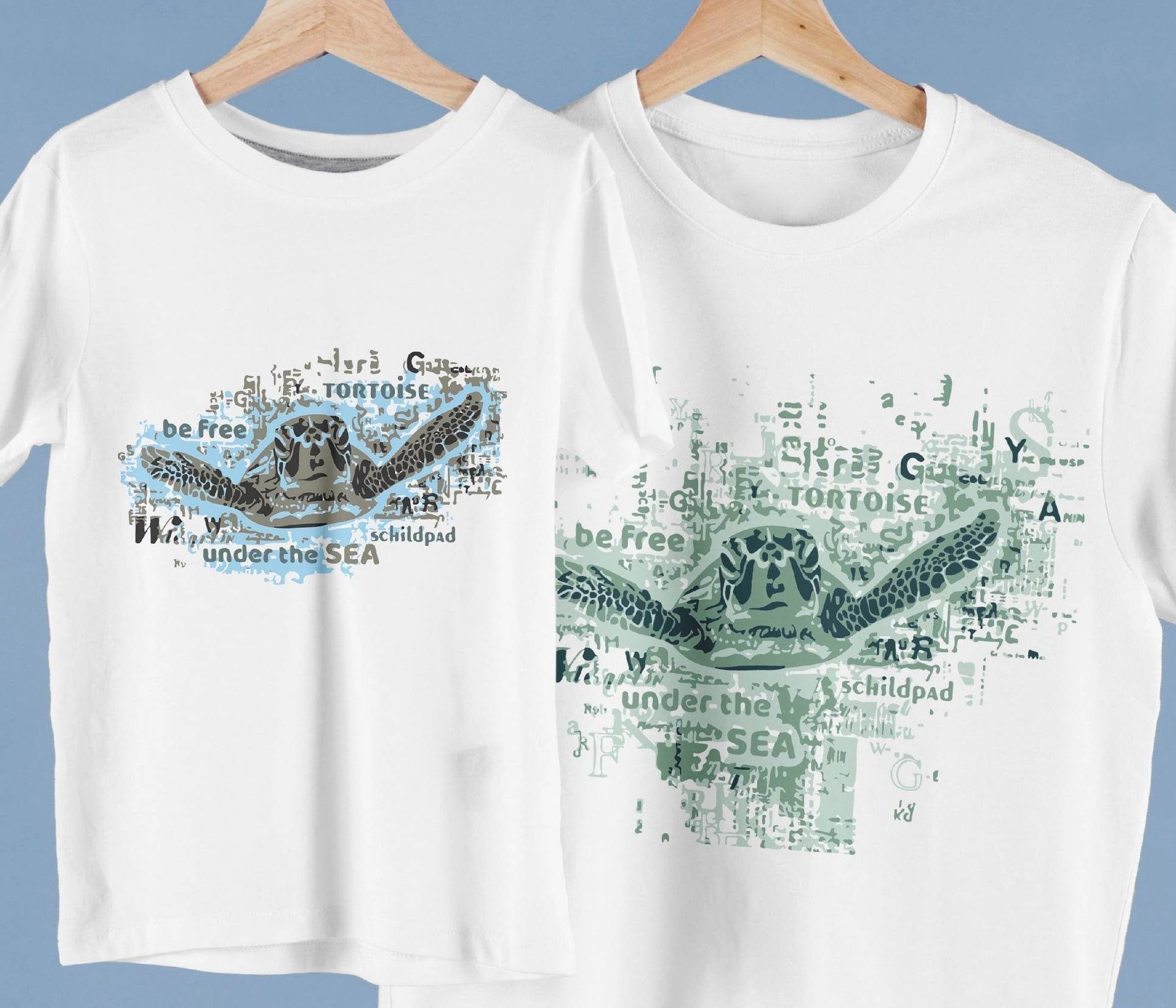 TraumSchildkröte - SchildkrötenTraum - Plotterdatei, Laserdatei, Supertrash 3 Farben Motiv - Sewando