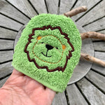 Löwen-Waschlappen Stickdatei ITH 10x10 Waschhandschuh Tierwaschlappen Tierwaschhandschuh Zoo Baby - Sewando