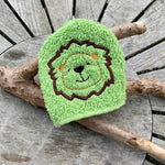 Löwen-Waschlappen Stickdatei ITH 10x10 Waschhandschuh Tierwaschlappen Tierwaschhandschuh Zoo Baby - Sewando