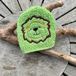 Löwen-Waschlappen Stickdatei ITH 10x10 Waschhandschuh Tierwaschlappen Tierwaschhandschuh Zoo Baby - Sewando