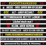 KENNZEICHEN - Verschönerung für den Kennzeichen-Halter, Plotterdatei - Sewando