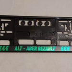 KENNZEICHEN - Verschönerung für den Kennzeichen-Halter, Plotterdatei - Sewando