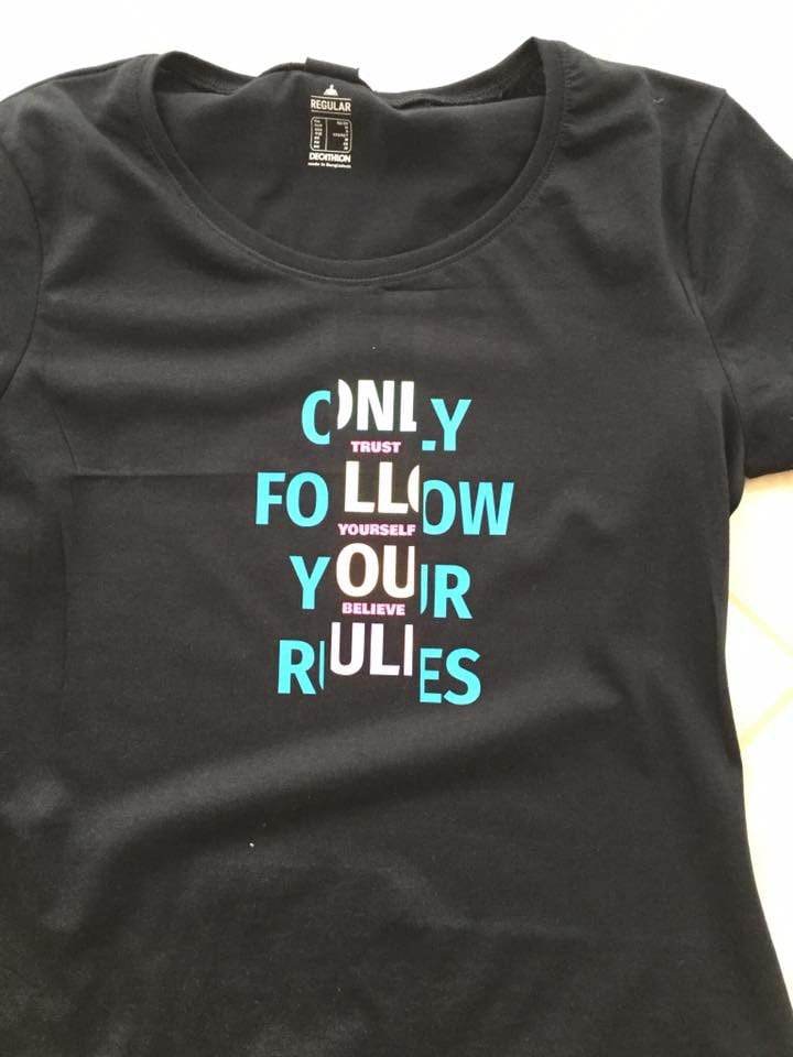 Plotterdatei FOLLOW YOUR RULES - dein Style dein Leben PLOTT und LASER - Sewando