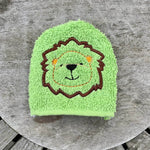 Löwen-Waschlappen Stickdatei ITH 10x10 Waschhandschuh Tierwaschlappen Tierwaschhandschuh Zoo Baby - Sewando