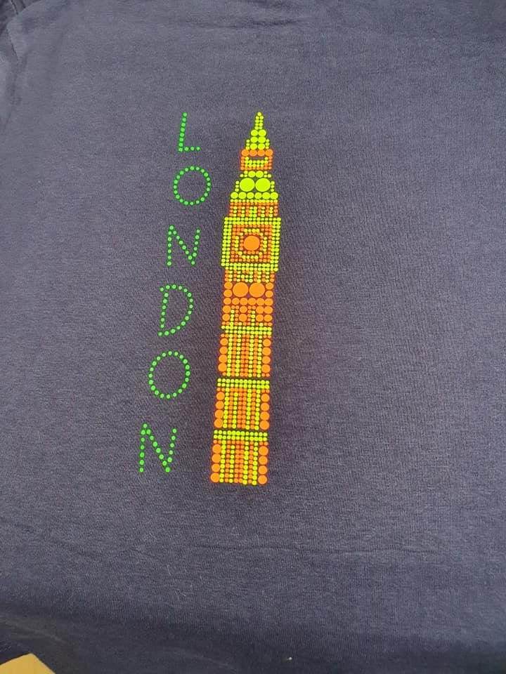 Plotterdatei PunkteLiebe LONDON 2- oder 1-farbig, 2 verschiedene Motive, Tower Bridge und Big Ben SVG und DXF - Sewando