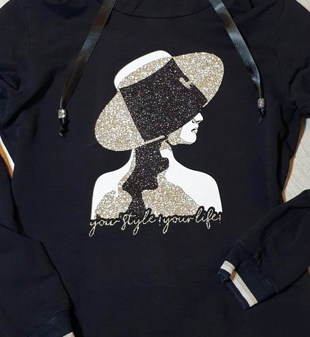Plotterdatei WOMAN STYLE - Dein Style, dein Leben SVG und DXF - Sewando