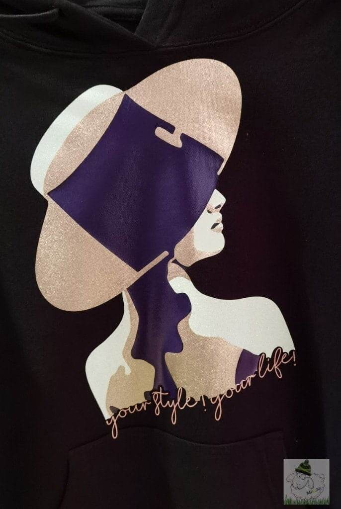 Plotterdatei WOMAN STYLE - Dein Style, dein Leben SVG und DXF - Sewando