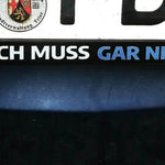 KENNZEICHEN - Verschönerung für den Kennzeichen-Halter, Plotterdatei - Sewando