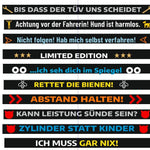 KENNZEICHEN - Verschönerung für den Kennzeichen-Halter, Plotterdatei - Sewando