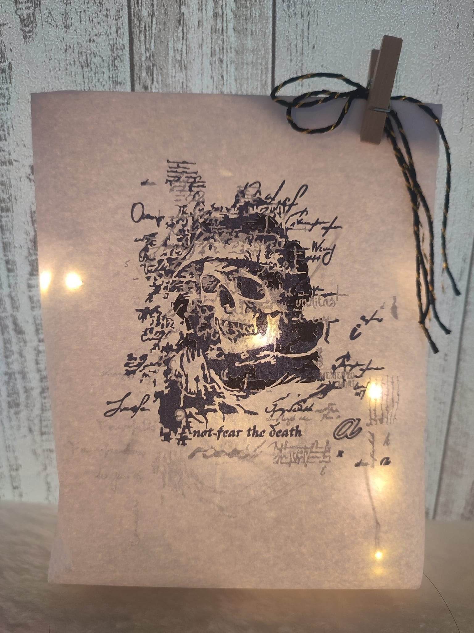 TraumSkull - TraumTotenkopf - TotenkopfTraum Plotter und Laser-Datei als SVG und DXF - Sewando